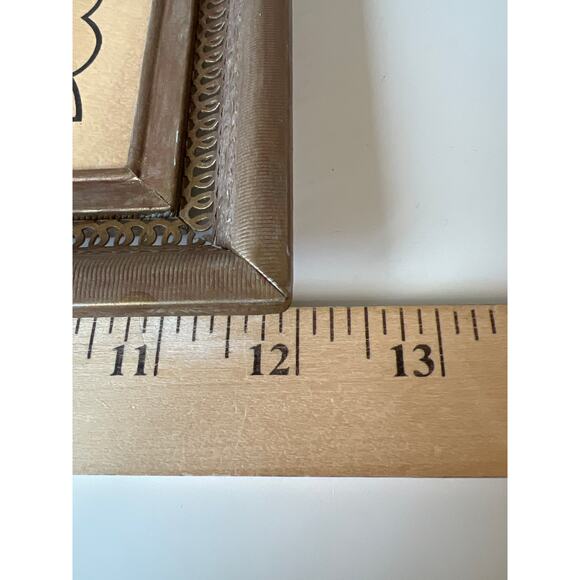 Vintage Framed Lithograph Blond Woman 1950s by Donald Art Co. Made in USA - Picture 4 of 9